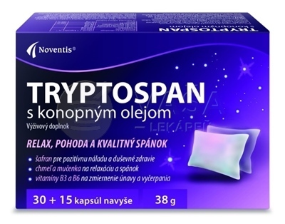 Noventis Tryptospan s konopným olejom