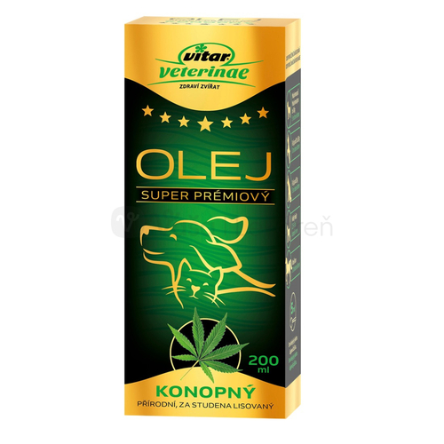 VITAR Veterinae KONOPNÝ OLEJ