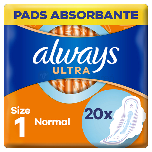 Always Ultra Normal Plus Hygienické vložky (Duopack)