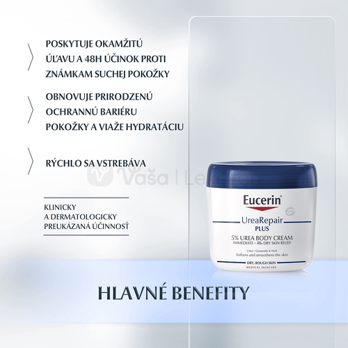 Eucerin UreaRepair Plus Telový krém 5% urea
