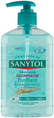 Sanytol Tekuté mydlo Purifiant Šalvia & lipa