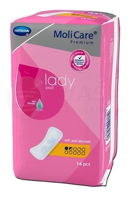 MoliCare Premium Lady Pad 1,5 kvapky Inkontinenčné vložky