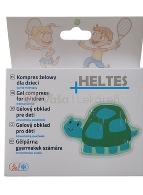 Heltes Gélový obklad pre deti (hrejivý/chladivý) Korytnačka