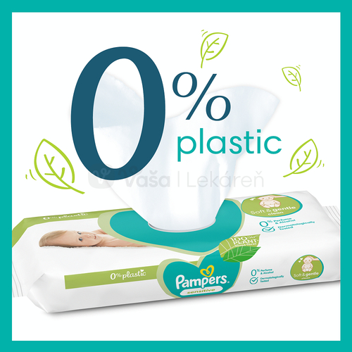 Pampers Sensitive Vlhčené obrúsky Box (24 balení)
