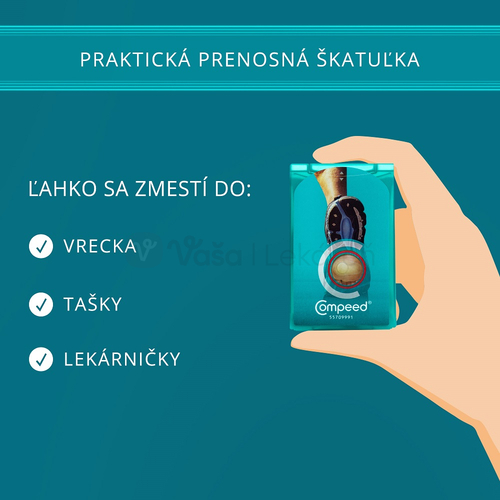 Compeed Šport Gélová náplasť na pľuzgiere na chodidlách