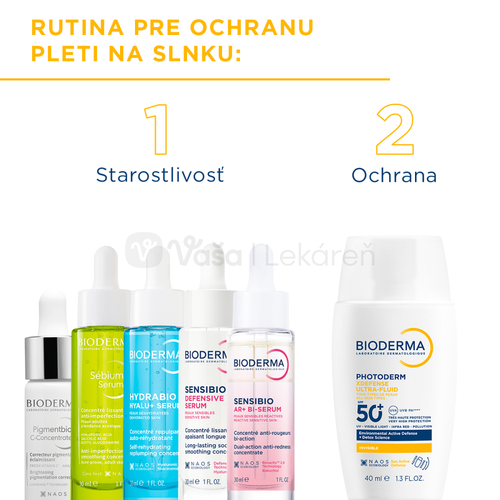 Bioderma Photoderm XDefense Ultra fluid na opaľovanie SPF 50+ (netónovaný)