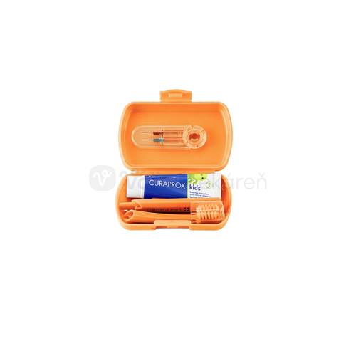Curaprox Kids Travel set (oranžový)