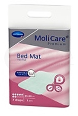 MoliCare Premium Bed Mat Textile 7 kvapiek 85x90cm