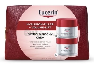 Eucerin Hyaluron-Filler + Volume-Lift (Vianočná darčeková kazeta)