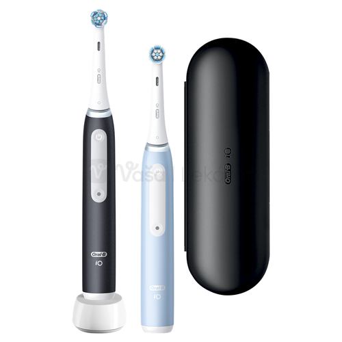 Oral-B iO Series 3 Duo Matt Black & Ice Blue