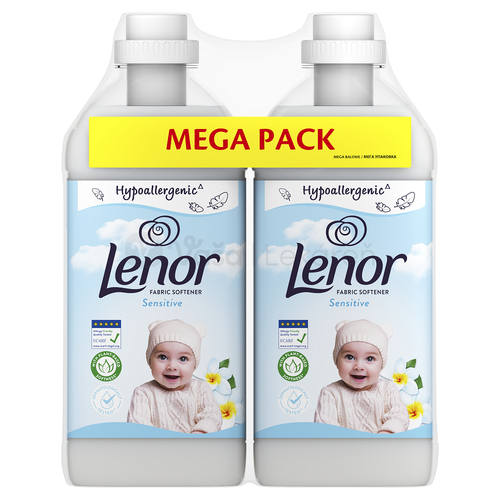 Lenor Sensitive Aviváž (Duo balenie)