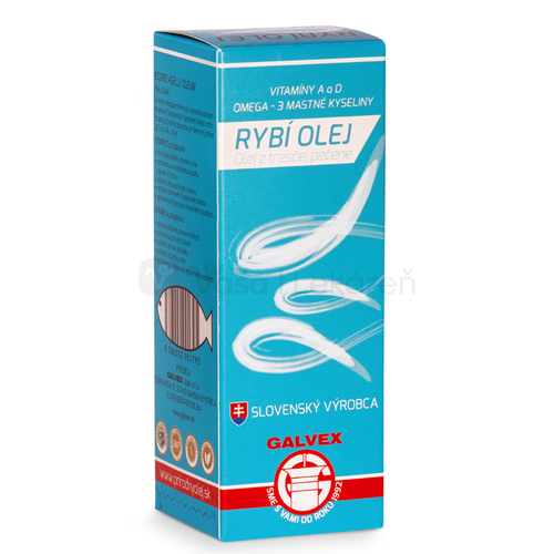 Galvex Rybí olej Olej z treščej pečene
