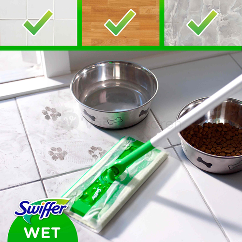 Swiffer Wet Náhradné vlhčené utierky na mop Citrus Fresh