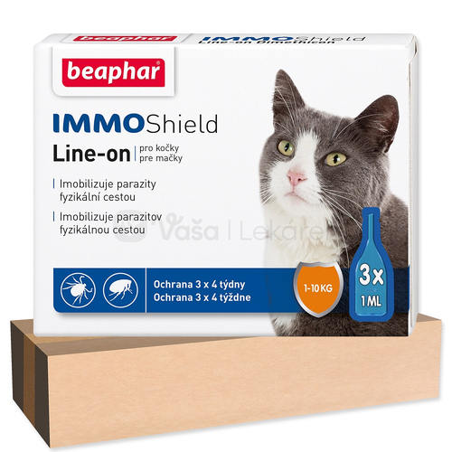 Beaphar Immo Shield Line-on 3x1ml Spot on cat
