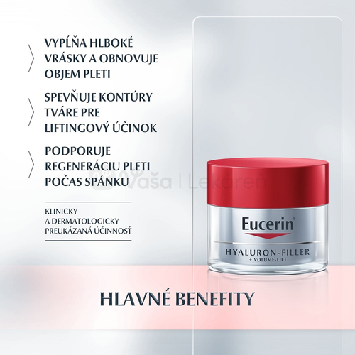 Eucerin Hyaluron-Filler + Volume-Lift Nočný anti-age krém