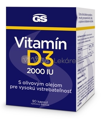 GS Vitamín D3 2000 IU