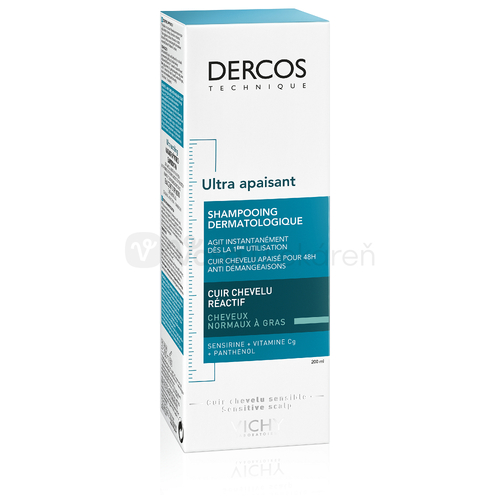 Vichy Dercos Ultra Soothing Ultraupokojujúci šampón na mastné vlasy