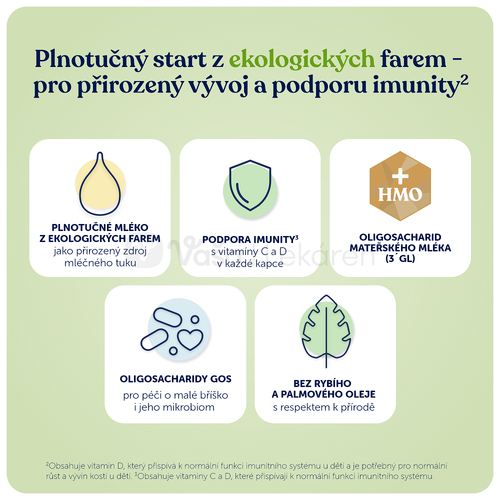 Kendamil Nature 3 HMO+ Následná dojčenská mliečna výživa (od ukončeného 10. mesiaca)