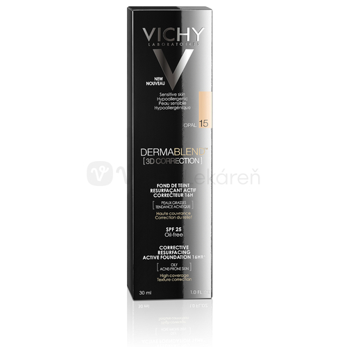 Vichy Dermablend 3D Korekčný a vyhladzujúci make-up (odtieň 15-Opal)