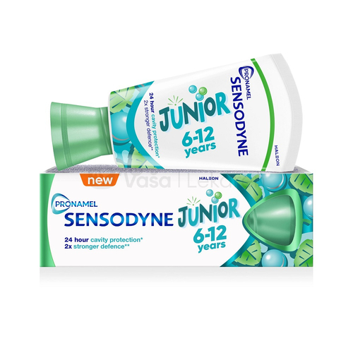 Sensodyne Pronamel Junior Zubná pasta pre deti (6-12 rokov) Mäta