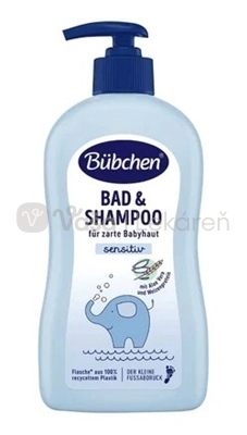 Bubchen Baby Detský kúpeľ a šampón s Aloe vera s pšeničným proteínom
