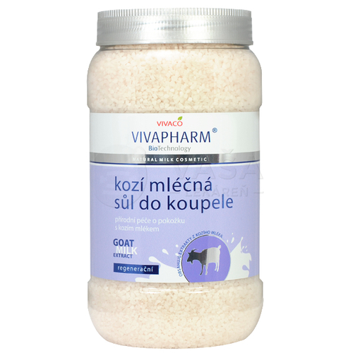 Vivapharm Kozia soľ do kúpeľa