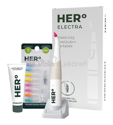 Herbadent HERo Electra Medzizubná elektrická kefka