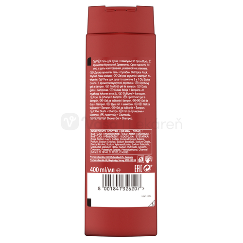 Old Spice Rock Sprchový gél a šampón pre mužov