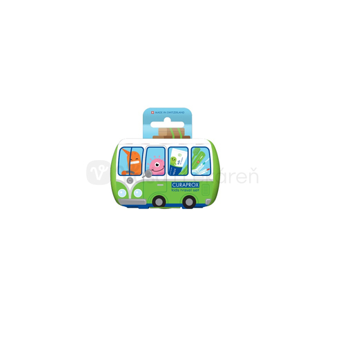 Curaprox Kids Travel set (zelený)