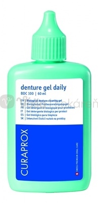 Curaprox BDC 100 Denný gél na protézy