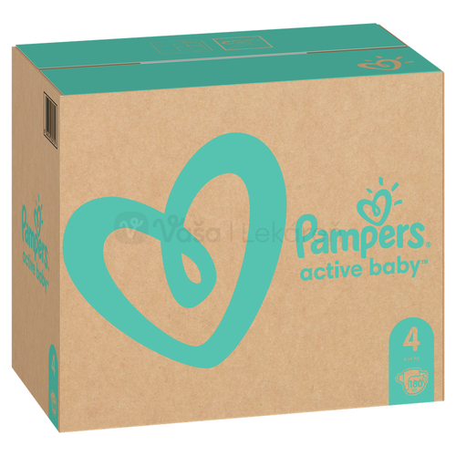 Pampers Active Baby 4 Detské plienky (9-14 kg)