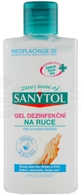 Sanytol Dezinfekčný gél na ruky pre citlivú pokožku