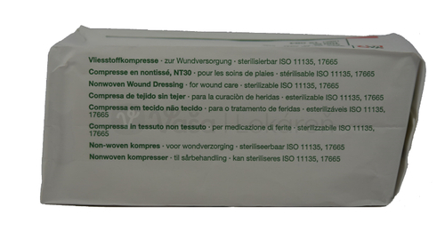 Vliwasoft Kompresy nesterilné, 6-vrstvové (7,5 x 7,5 cm)