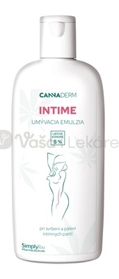 Cannaderm Intime Umývacia emulzia na intímnu hygienu