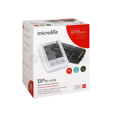 Microlife BP B3 AFIB Digitálny automatický tlakomer na rameno