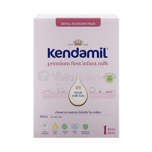 Kendamil Premium 1 Počiatočná mliečna dojčenská výživa (od narodenia)