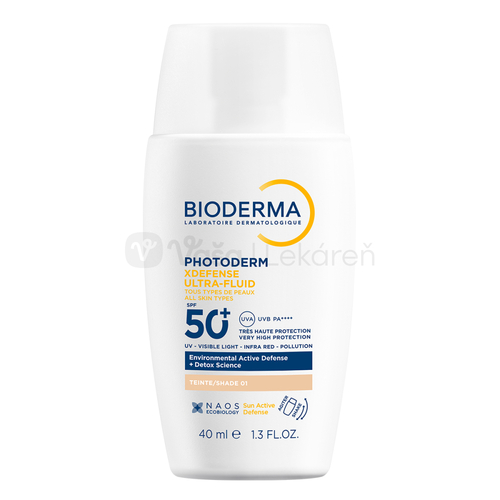 Bioderma Photoderm XDefense Ultra fluid na opaľovanie SPF 50+ (veľmi svetlý)