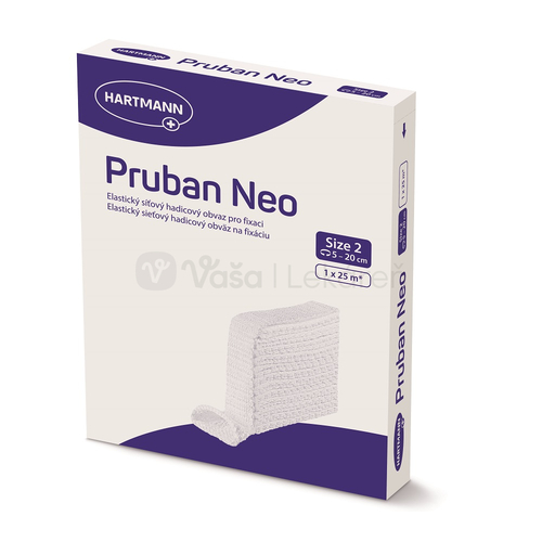 Pruban Neo Sieťový hadicový obväz, veľ. 2 (25 m, obvod 5 - 20 cm)