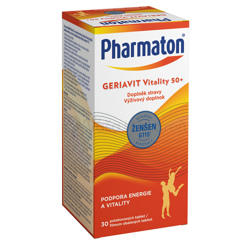 Pharmaton Geriavit Vitality 50+