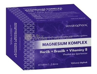 Slovakiapharm Magnesium Komplex horčík + vitamíny B + draslík