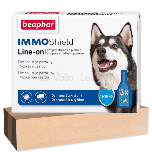 Beaphar Immo Shield Line-on m 3x3ml Spot on dog