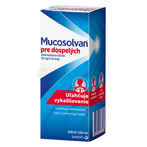 Mucosolvan Sirup pre dospelých