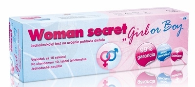 Woman secret Test na určenie pohlavia dieťaťa