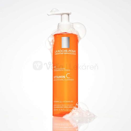 La Roche-Posay Vitamín C Rozjasňujúci čistiaci gél