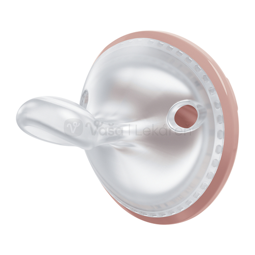 NUK MommyFeel Silikónový cumlík v boxe (0-9 mesiacov), rôzne farby