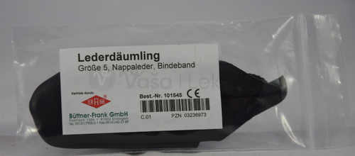 Kožený palec so šnúrkami, č. 5