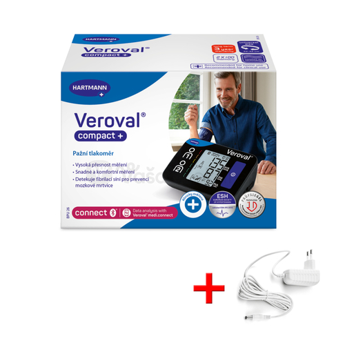 Veroval Compact Connect BPU26 Ramenný digitálny tlakomer s univerzálnou manžetou (22 - 42 cm) (Set)