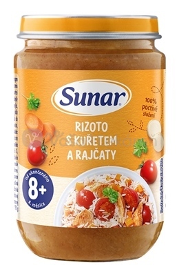 Sunar Rizoto s kuraťom a paradajkami (od ukončeného 8. mesiaca)