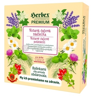 Herbex Premium Voňavá čajová nádielka (Darčekové balenie čajov)