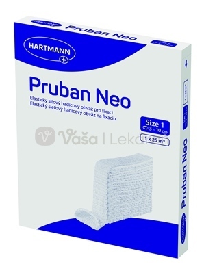 Pruban Neo Sieťový hadicový obväz, veľ. 1 (25 m, obvod 3 - 10 cm)